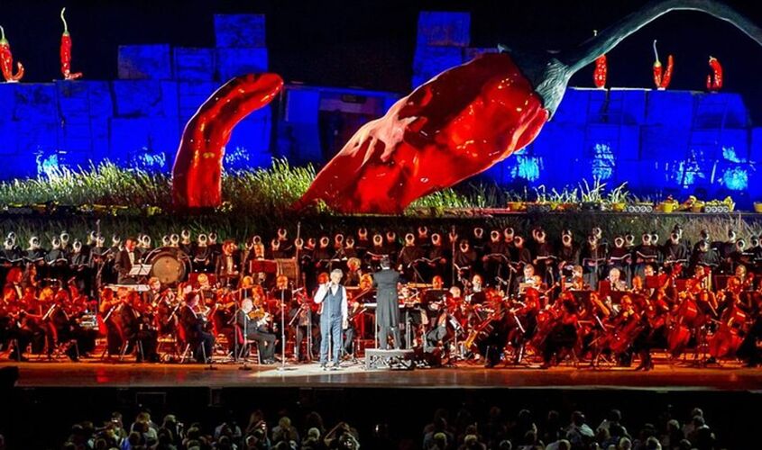 Andrea Bocelli Toscana Konser Turu Exlusive Paket ( Konser Bileti Dahil ) ( Siena - Rapallo ) 21 Temmuz